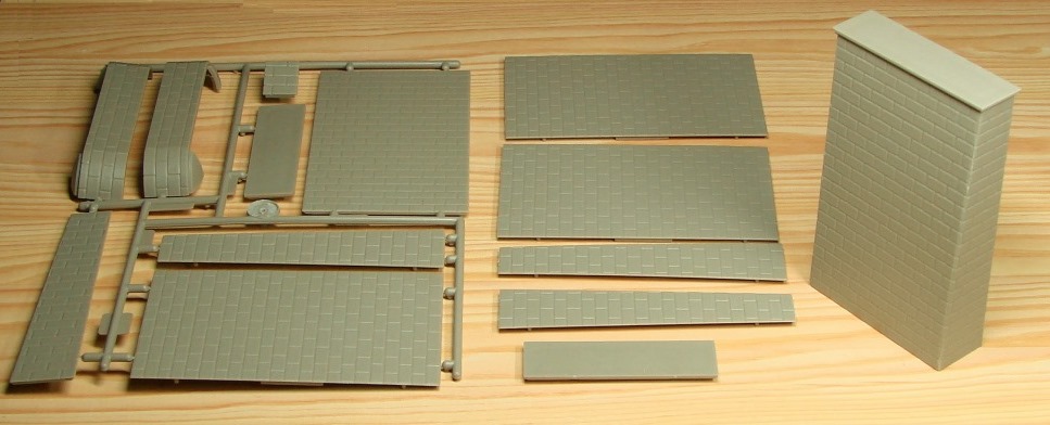 vom Spritzling zum fertigen Brückenpfeiler