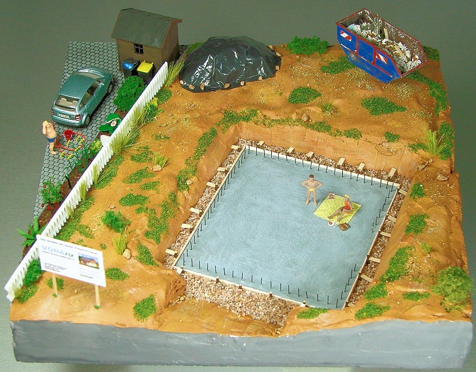 das fertige Diorama im Überblick