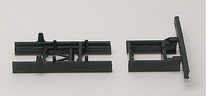 hinteres Fahrwerksteil, in 2 Teile geschnitten