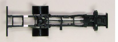 das letzte Rahmenteil am endgültigen Einbauort