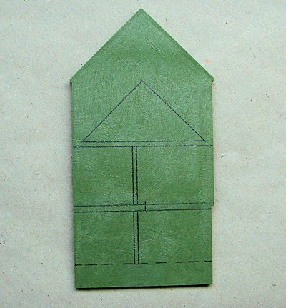 Außenwand mit Maßzeichnungen