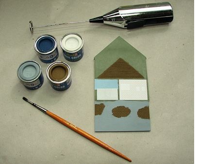 Teile der Seitenwand wurden farblich behandelt