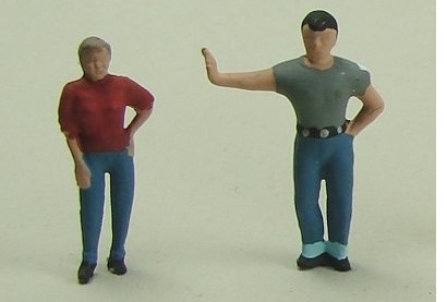 zwei Figuren aus dem Set im Detail