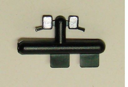 am Spritzling befindliche ROCO-Spiegel, die von uns mit Silberfarbe bemalt wurden